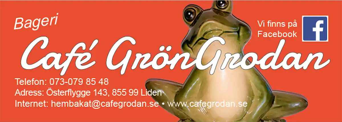 Bageri Café Gröna Grodan i Liden